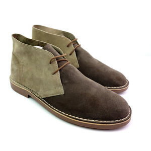 Robert Wayne Greyson Mens Size 11 D Beige Taupe Suede Leather Chukka Boots Robert Wayne Greyson Mens Size 11 D Beige Taupe Suede  main image 2